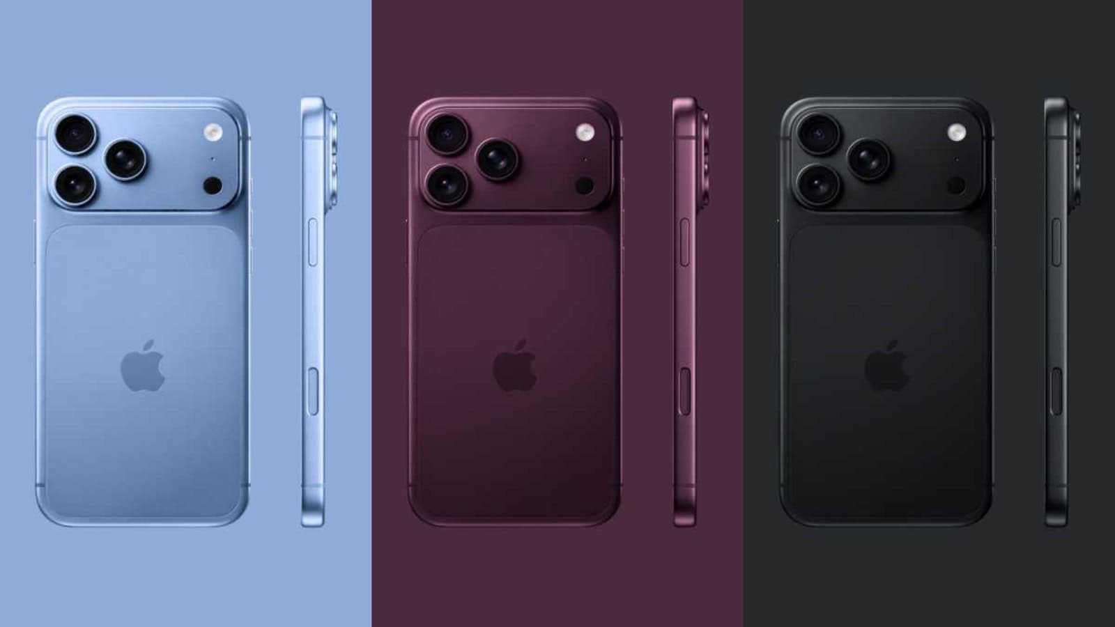 Aluminum frame leaks in three colors iPhone 18 Pro Max 